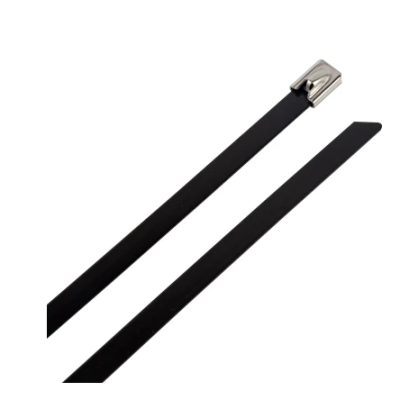 HellermannTyton Cable Tie, 300mm x 4.6 mm, Black Polyamide 6.6 (PA66), Pk-100