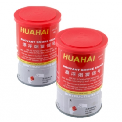 Huahai Bouyant Smoke Signal (Orange) comes with MED Certificate 331331-SE-03