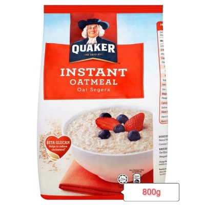 *QUAKER INSTANT OATMEAL (2 x 800g)
