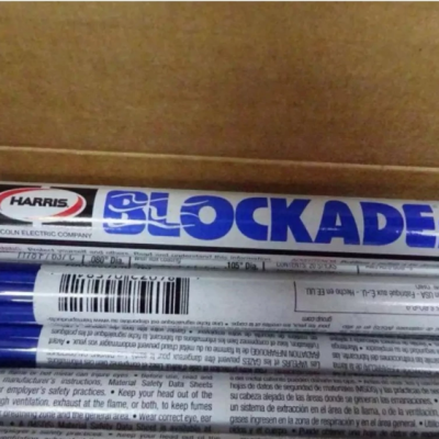 HARRIS BLOCKADE BRAZING ROD 2MM DIA. X 500MM FLUX-COATED