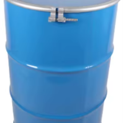 EMPTY METAL OPEN TOP DRUM 200LTR