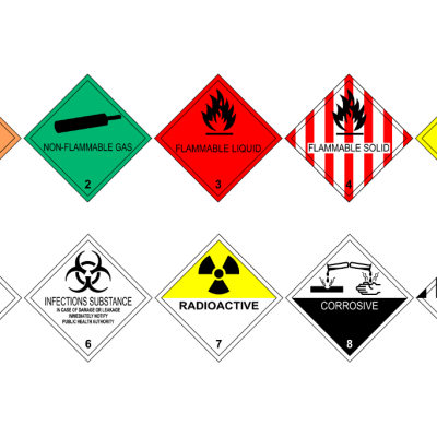 *Schedule Waste Label Sticker [10s]