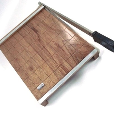 Ringo Paper Trimmer Cutter Wood Base A5 Size 10" X 8" (K25)