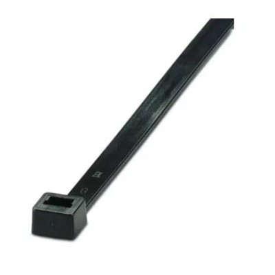 Phoenix Contact Cable Ties, Standard, 780mm x 9 mm, Black Polyamide, Pk-100