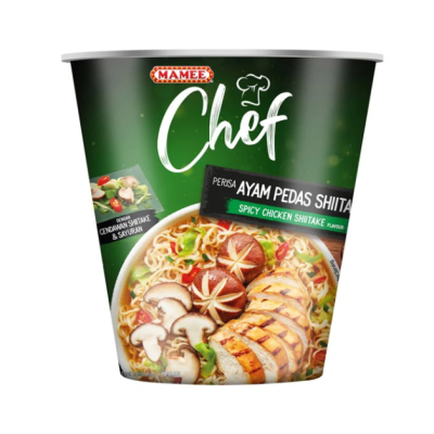 Mamee Chef Cup Spicy Chicken Shiitake 62g