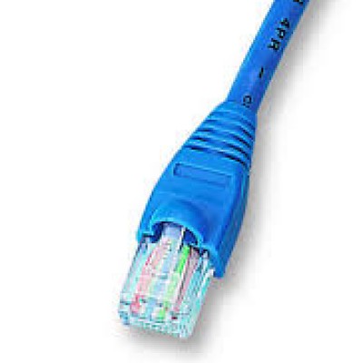 PS11008 Ethernet Cable, UTP, Patch Lead, Cat5e, RJ45 Plug to RJ45 Plug, Blue, 1 m