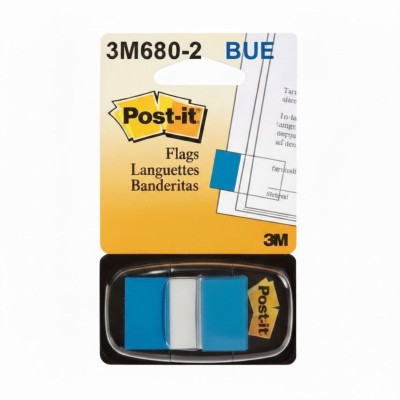 3M POST-IT FLAG TAPE BLUE