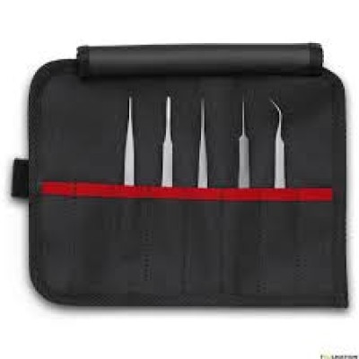 KnipexPRECISION TWEEZERS SET, 5 PCS