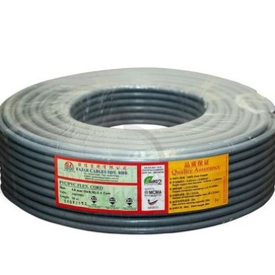 FAJAR 4 Core 4 mm PVC Flexible Cable PER METER 100% Pure Copper 4core 4mm