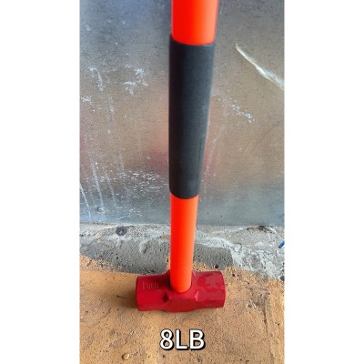 Anti-Vibration Exploration SLEDGE HAMMER Material: Cast Iron  8lb