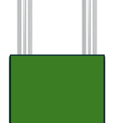Padlock Loto (Tanaco Brand)- Green Colour