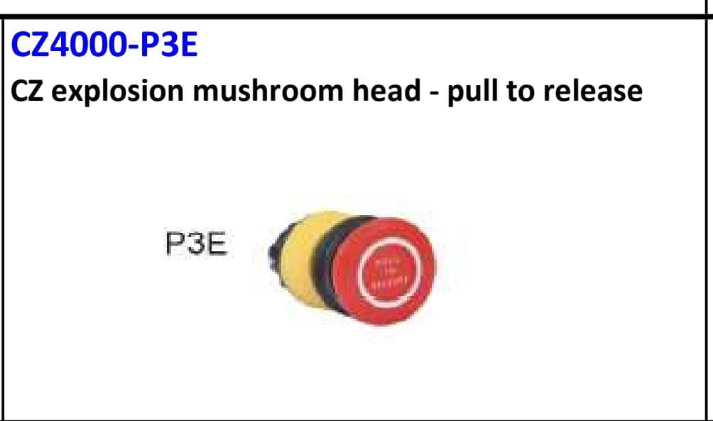 Emergency Stop Push-Pulling Button P      /      N: CZ4000-P3E