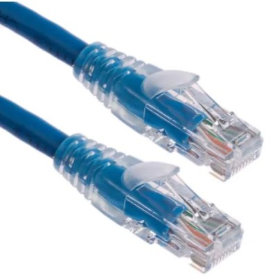 RS PRO, 3 m Cat6 Ethernet Cable, Blue RJ45 to Male RJ45 Male Polyvinyl Chloride Sheath, U UTP