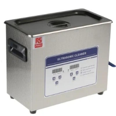 RS PRO Ultrasonic Cleaner, 200W, 6.5L [136-8567]