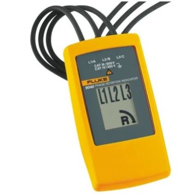 Fluke 9040 Phase Rotation Tester 15 Hz, 400 Hz Max, 700V Max