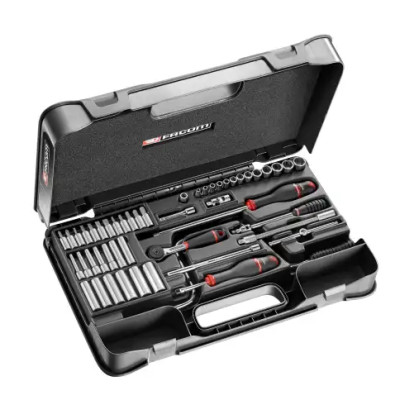 Facom R.450BP 61-Piece 1 4 in 6 Point Socket Set