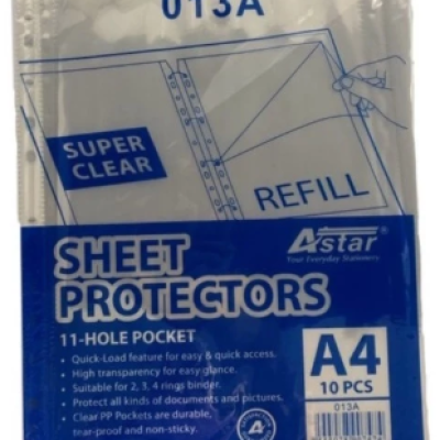 SHEET  PROTECTOR