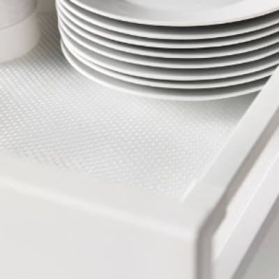 VARIERADrawer mat, transparent, 150 cm