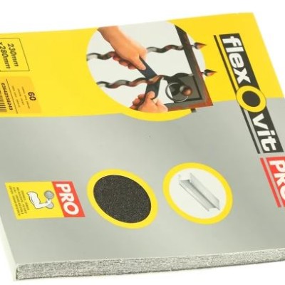 Flexovit , 280 mm 230mm, P60 Grit, Coarse Grade (1BOX OF 25PCS)