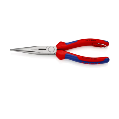 *Knipex Long Nose Pliers, 200 mm Overall, Straight Tip, 73mm Jaw