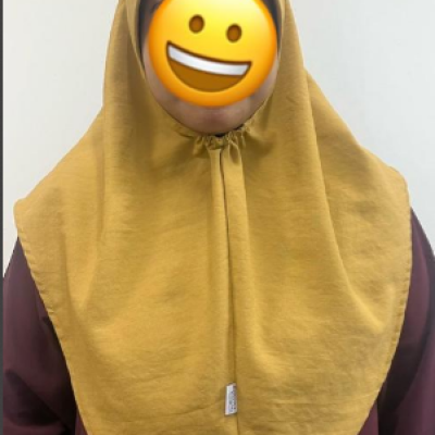 WESTEX Ultrasoft Flame Resistant Hijab,Tudong, Khaki, 7.0 oz