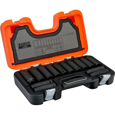 *Bahco D S10 10 Piece , 1 2 in Socket Set