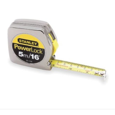 "Measuring tape 5m 16' x 3 4"" MFR: STANLEY Model: 33-158"