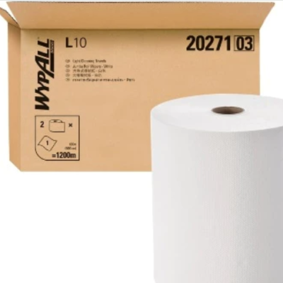 Wypall @ L10 Industrial Roll Tissue (20271) 2 rolls x 600m