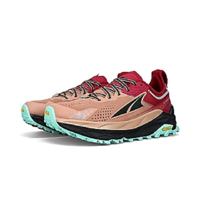 Altra Women's Olympus 5 (30 mm Max Cushion) Brown Red (US 9)