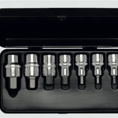 ELORA 770-INA 1 2" Hexagon Socket Set Inches 7Pcs (ELORA Tools)