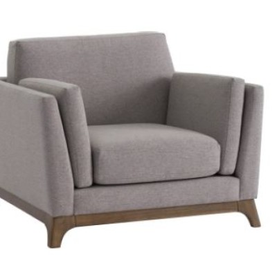 *HOUZ CENI 1 Seater Sofa-Grey