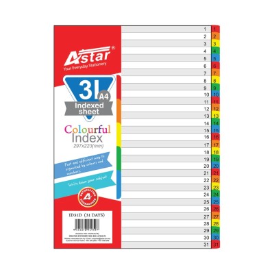 Astar PP Divider (A4 1-31)