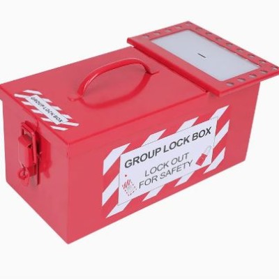 LOTO Box Without 32 Operation Padlocks (Red)