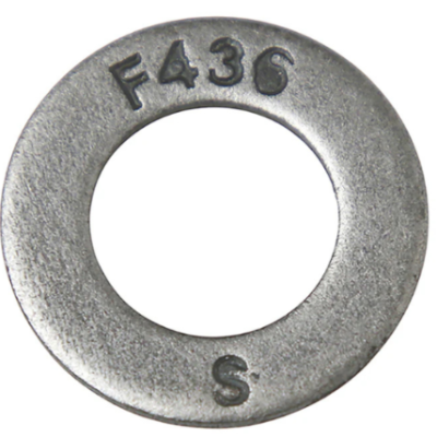 F436 Washer - Zinc-Nickel Plating + Xylan 1424 Blue coated M12-1.75