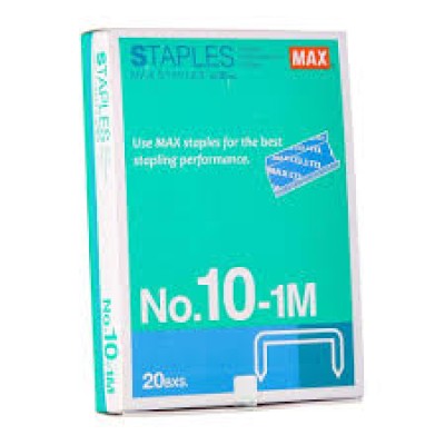 MAX STAPLES NO.10-1M 1000STAPLES