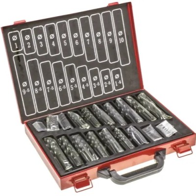 RS PRO 170-PIECE TWIST SET FOR METAL, 10 MM MAX, 1 MM MIN, HSS BITS, 507-1726
