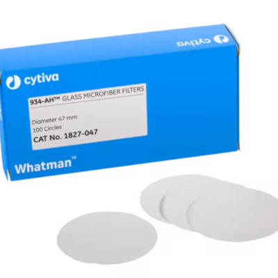 Whatman Grade 934-AH Filter for Total Suspended Solids Analysis, 47 mm Circle, 100 Pack, 1827-047