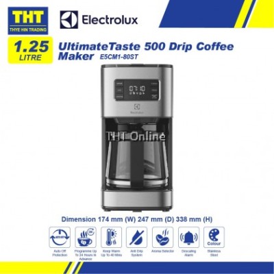 *ELECTROLUX UltimateTaste 500 Drop Coffee Maker E5CM1-80ST