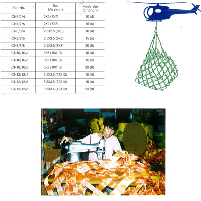Polyester Cargo Net, Size: 75mm, 10ft x 10ft