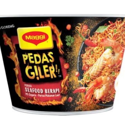 MEE MAGGIE PEDAS GILER SEAFOOD BERAPI