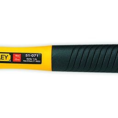 HAMMER, CLAW NAIL HAMMER, FIBERGLASS SHAFT, 20OZ