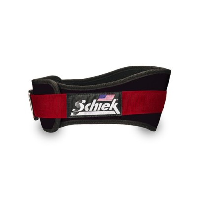 *SCHIEK Power Lifting Belt (Model 3004) - BLUE PINK RED BLACK