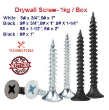 FLAT PHILIP WOOD SCREW 1-1      /      2'' INCH (DELIVERY TO LABUAN AREA ONLY)