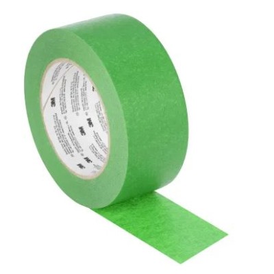 "Stationeries Tape, Masking Tape, 50mm Wide X 50m, Offer : 48mm X 18yard , Green"