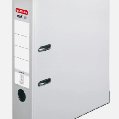 FILE- PVC WHITE FILE, 65MM 4D A4