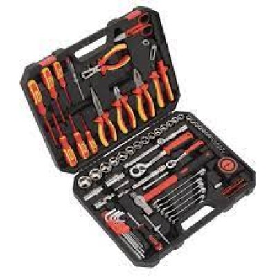 *RS PRO 88 Piece Electrician's Tool Kit with Case, VDE Approved