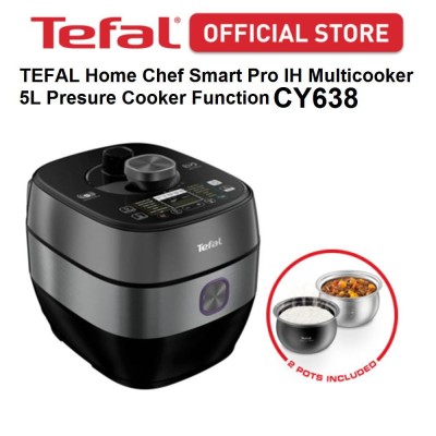 *Tefal Home Chef Smart IH Pro Cooker CY638D