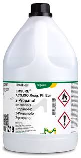 2-Propanol for analysis EMSURE® ACS, ISO, Reag. Ph Eur, 2.5L, Merck  /  DE IMDG: 3  /  3, II