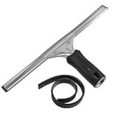Unger ErgoTec Professional Window Squeegee 12 inch Stainless Steel