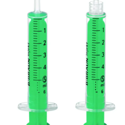 B. Braun Injekt Disposable Syringes 2 ml, 2-Parts, Luer-Lock, Single Sterile Packed, Pack of 100